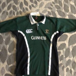 Medium Vintage Guinness Polo - Green